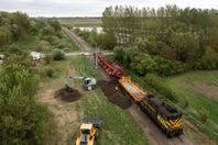 Rostálással újult meg az ágyazat a Szombathely – Hegyeshalom vasútvonal két szakaszán