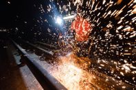 Több mint másfélezer aluminotermikus hegesztés készül az M3-as metró vágányának építése során
